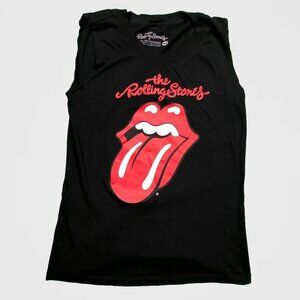 The Rolling Stones cutoff tshirt graphic Tee
